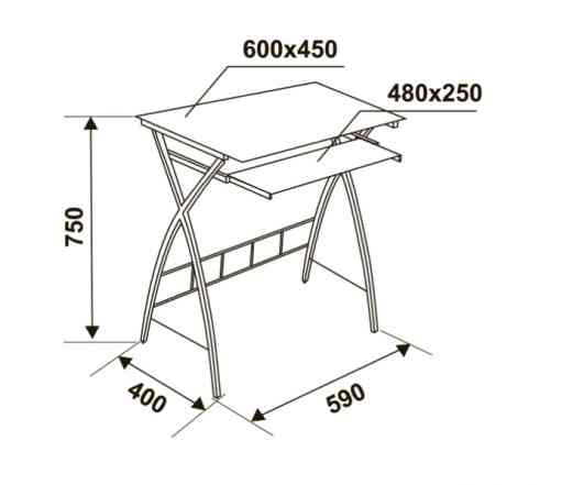 Компьютерный стол GD-003