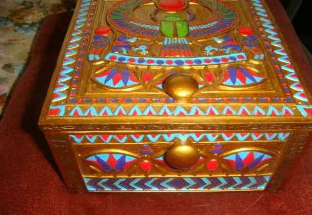 Шкатулка Скарабей клуазоне cloisonne