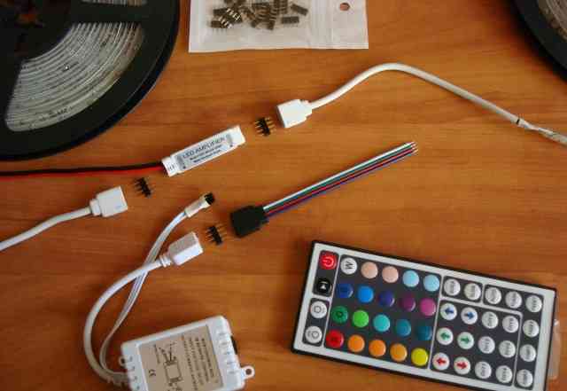 Коннектор 4pin для LED ленты RGB