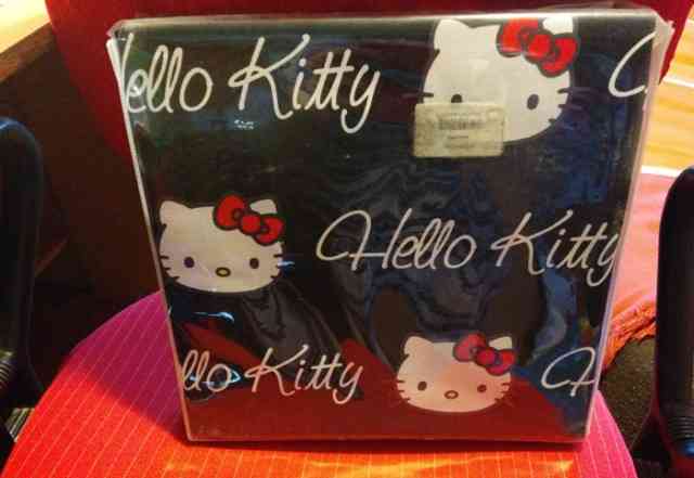 Классное постельное hello kitty "печатное" 160X220